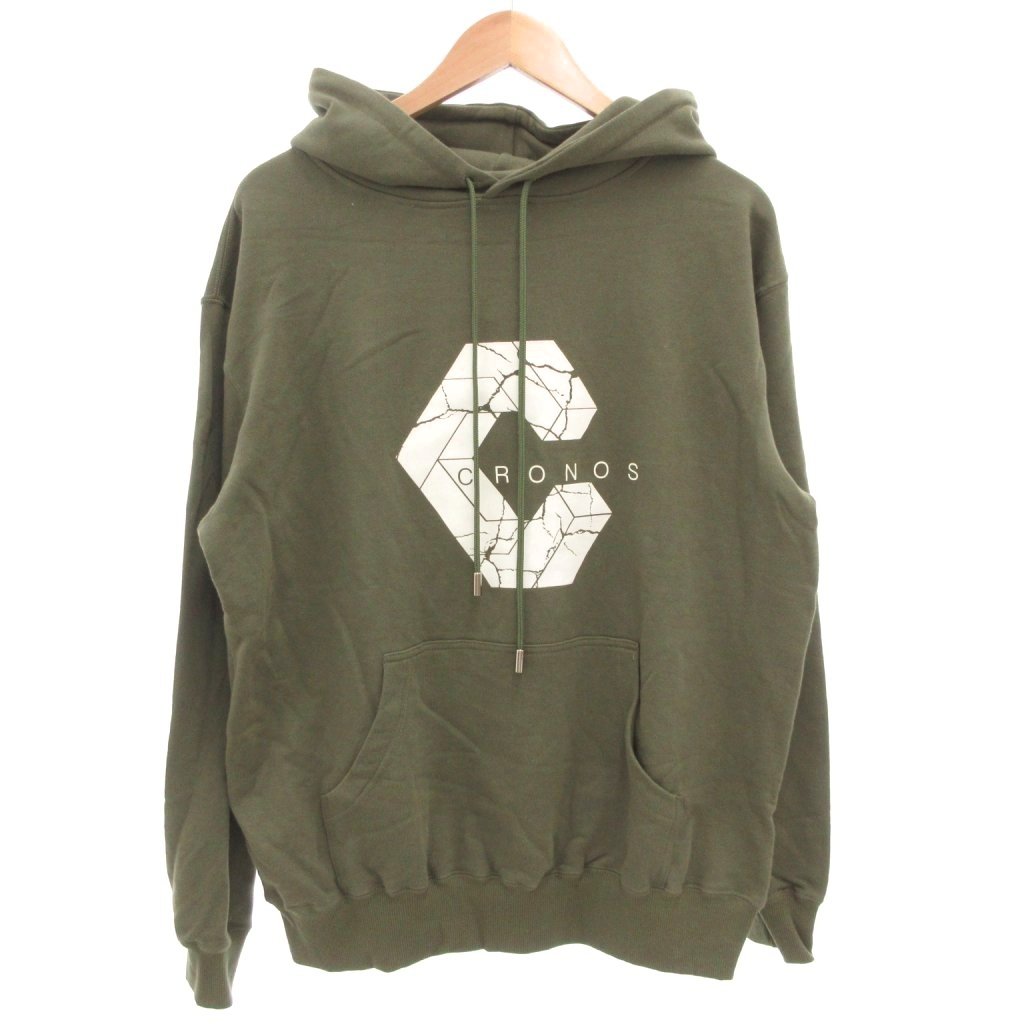 未使用品 クロノス CRONOS タグ付き プルオーバーパーカー スウェット