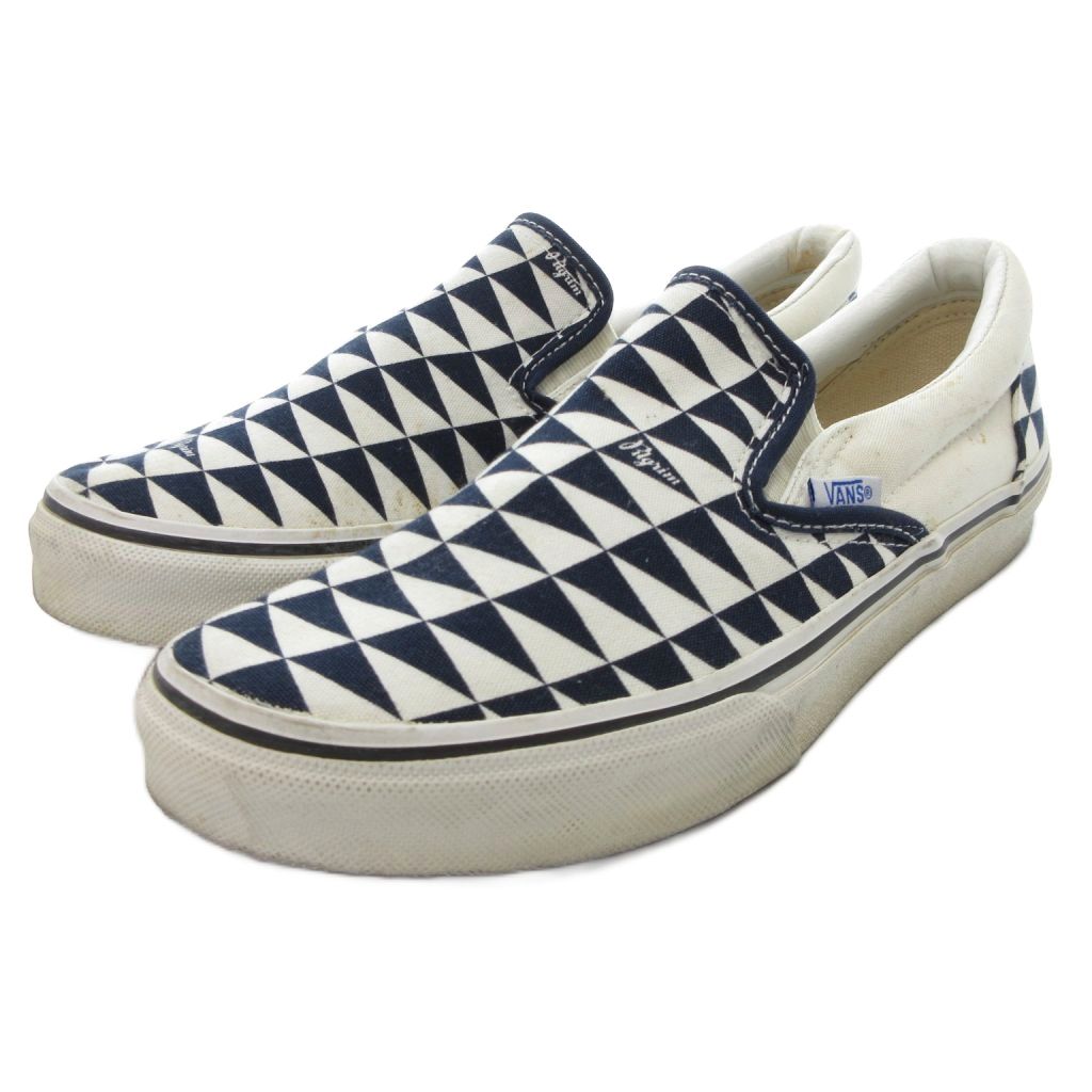 バンズ VANS Pilgrim Surf+Supply Pennant checker Slip-On スリッポン 