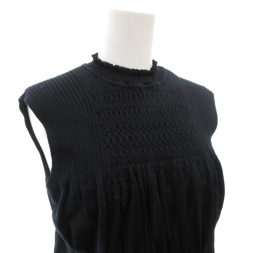 Mame Kurogouchi カーテンモチーフニットベスト ESTNATION（エストネーション）の「MAME KUROGOUCHI / カーテン