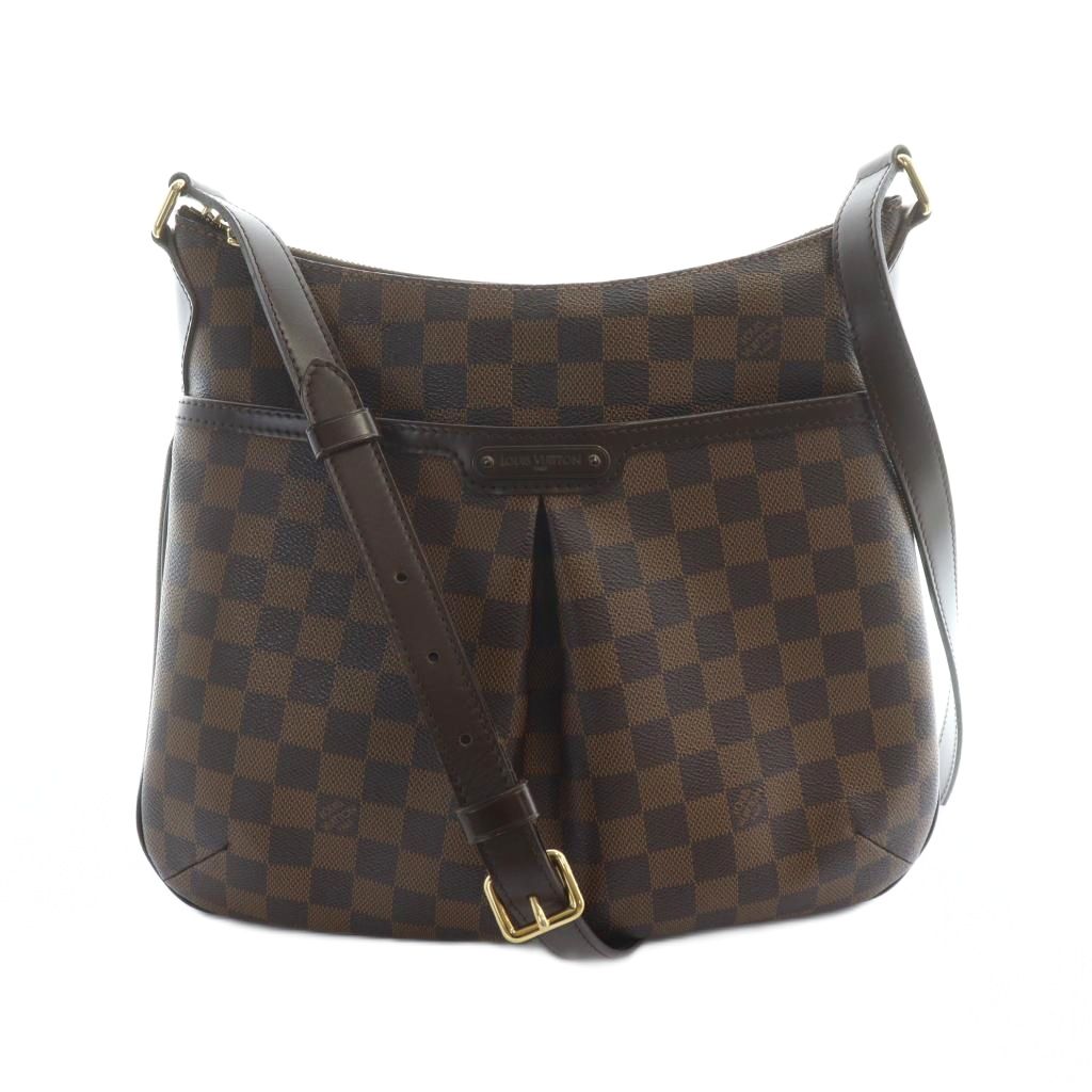 美品☆Louis Vuitton ダミエ・エベヌ☆中古品 ルイヴィトン LOUIS VUITTON ダミエ エベヌ ブルームズベリPM N42251