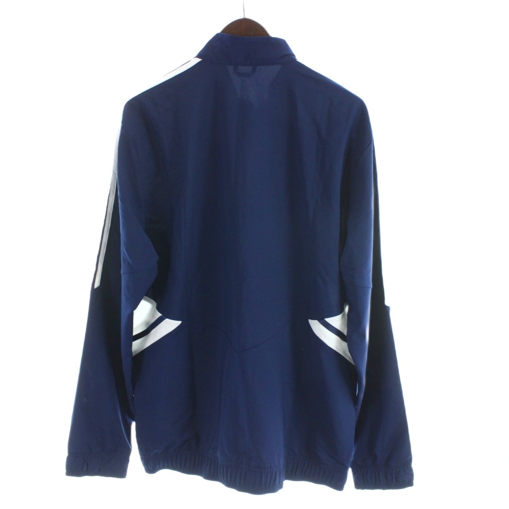 アディダス adidas ジャージ 2XL 紺 ネイビー AEROREADY ジップアップ 