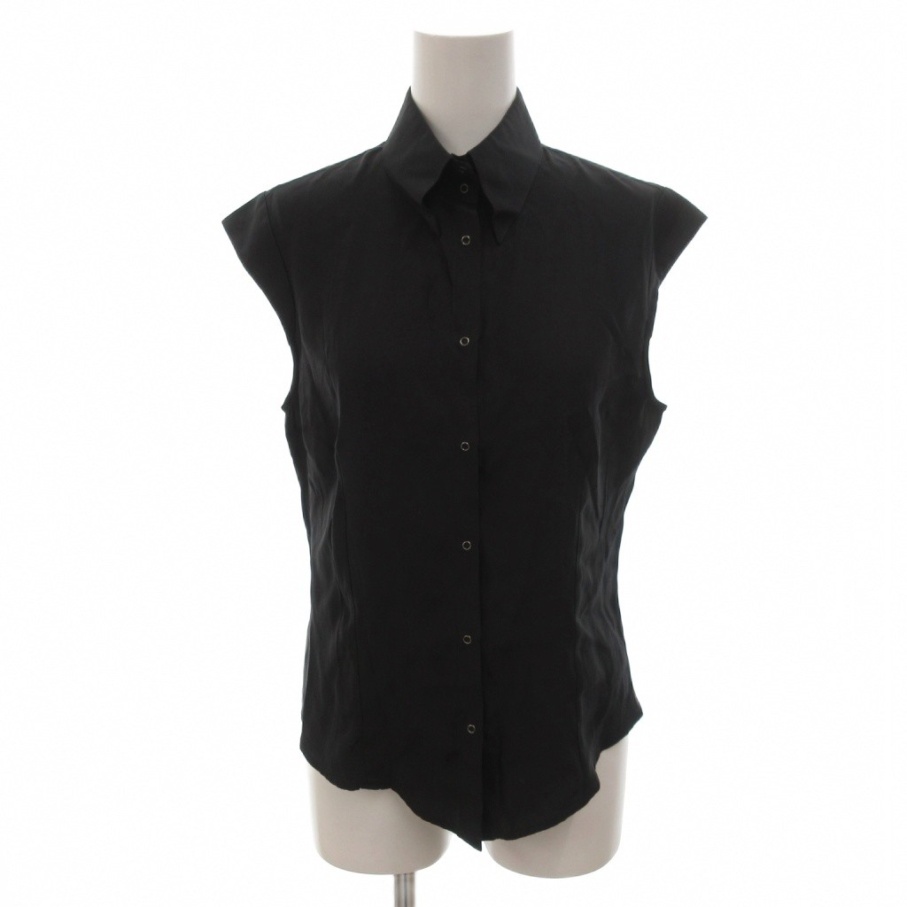 エンポリオアルマーニ EMPORIO ARMANI シャツ ブラウス 絹 シルク 42 