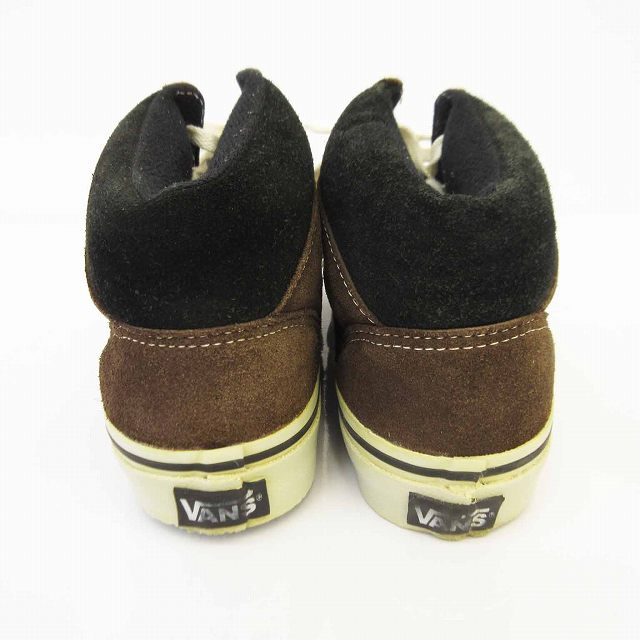 【未使用品】VANSバンズベルクロレザースニーカーブラウン茶色 VANS LX AUTHENTIC REISSUE 44 バンズ オーセンティック