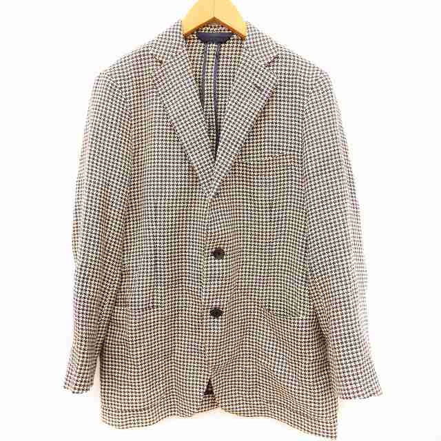 ベルベスト Belvest JACKET IN THE BOX テーラードジャケット 総柄 