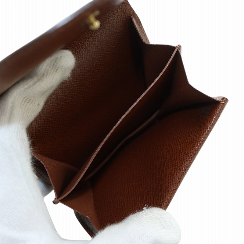 ルイヴィトン LOUIS VUITTON モノグラム ポルト モネ グゼ M61970  