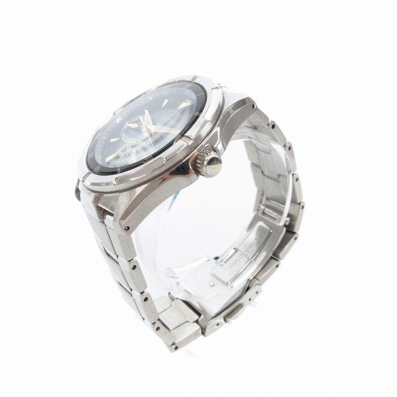 よ*く様 【正規品】クロノグラフ腕時計（ステンレス製・200M防水） ワイアード WIRED 腕時計 ソーラー クロノグラフ ステンレス 銀色 V14J