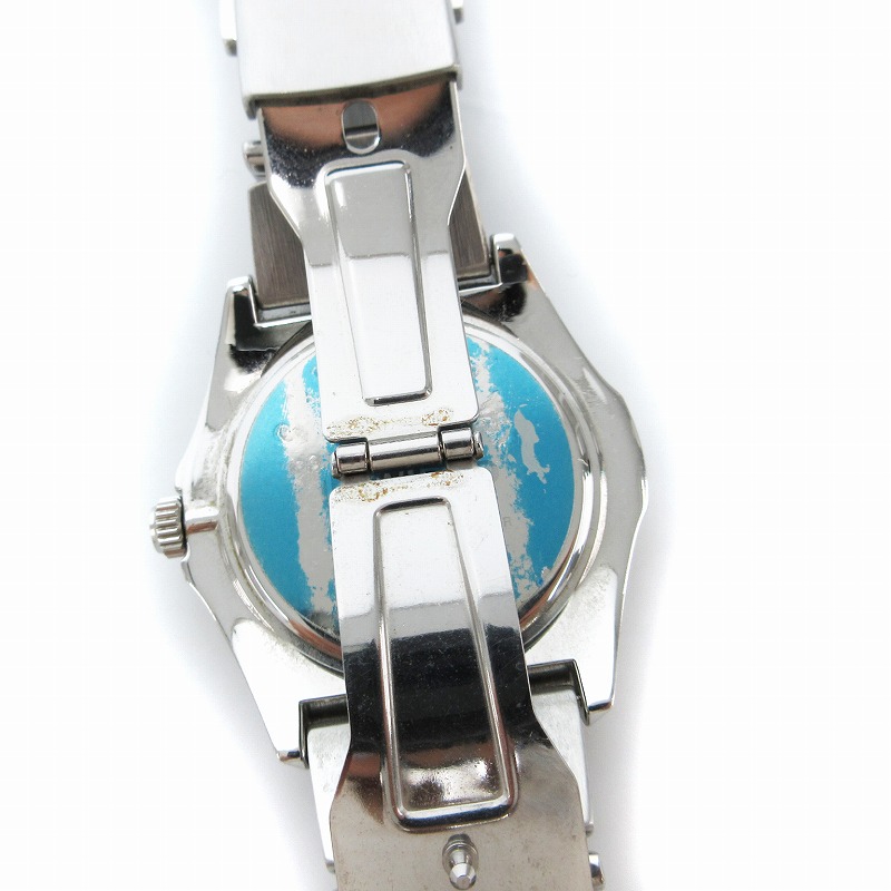 ワイアード WIRED 腕時計 ソーラー クロノグラフ ステンレス 銀色 V14J