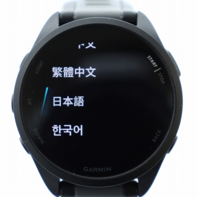 GARMIN デジタル腕時計 黒