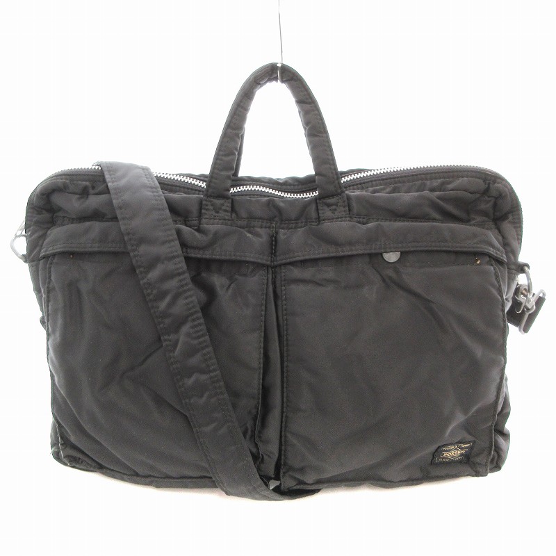 PORTER タンカー ショルダーバッグ 2way ブラック ブリーフケース