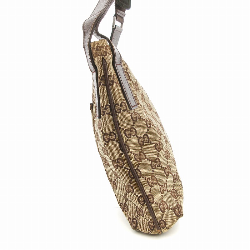 GUCCI グッチ GGキャンバス ボディバッグ ショルダー 斜めがけ ブラウン グッチ GUCCI ショルダーバッグ ジャンボGG キャンバス ブラウン