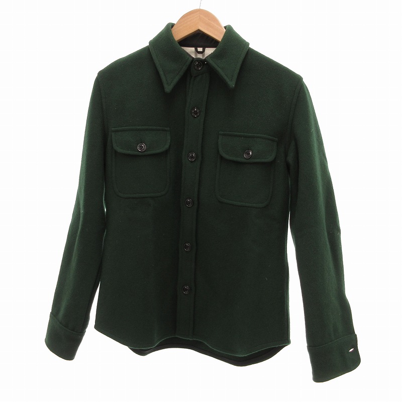 フィデリティ FIDELITY CPO ジャケット シャツ USA製 M 緑 /UO メンズ 