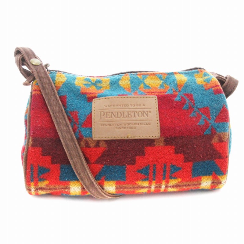 PENDLETON｜キューブ ミニ ショルダー CUBE MINI SHOULDER ネイティブ柄 ショルダーバッグ PDT-000-231022  ペンドルトン - Crouka(クローカ) | キナリノモール 最終値下げ✳PENDLETONネイティブ柄ショルダーバッグ