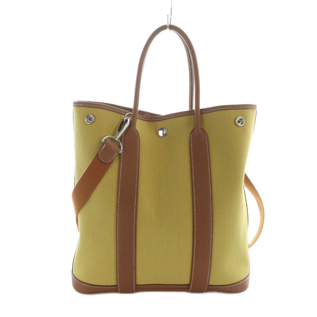 エルメス HERMES ガーデンファイル PM トートバッグ ショルダー 2WAY 