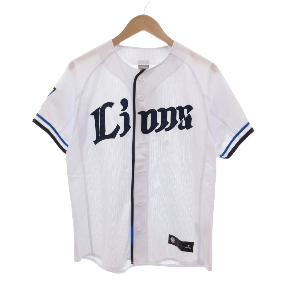 埼玉西武ライオンズ復刻ユニフォーム Fanatics タグ付き　Lサイズ Fanatics 埼玉西武ライオンズ Lions タグ付き レプリカユニフォーム