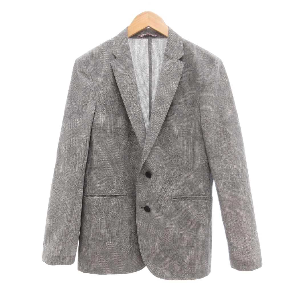【ボリオリ】テーラードジャケット　ヘリンボーン　グレー　46 WIGHT ボリオリ】テーラードジャケット ヘリンボーン グレー 46 WIGHT
