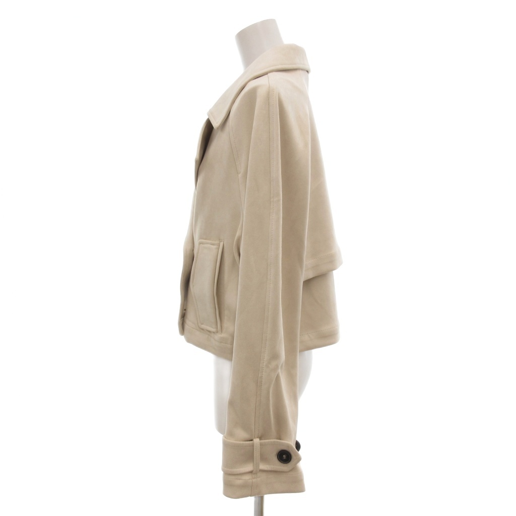 ZARA ショート丈トレンチコート ZARA ショート丈トレンチコート ベージュ Sサイズ｜Yahoo!フリマ（旧