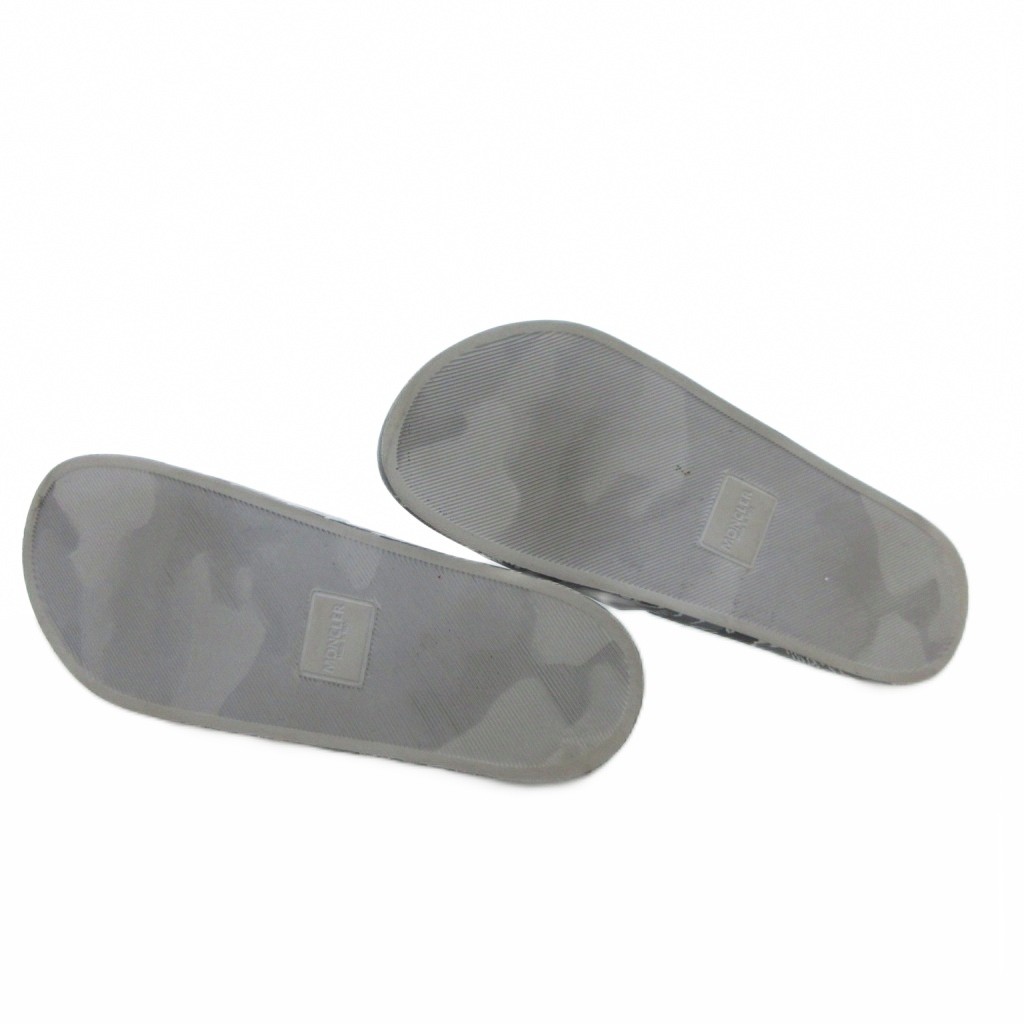 モンクレール MONCLER Basile スライド シャワーサンダル カモフラ柄