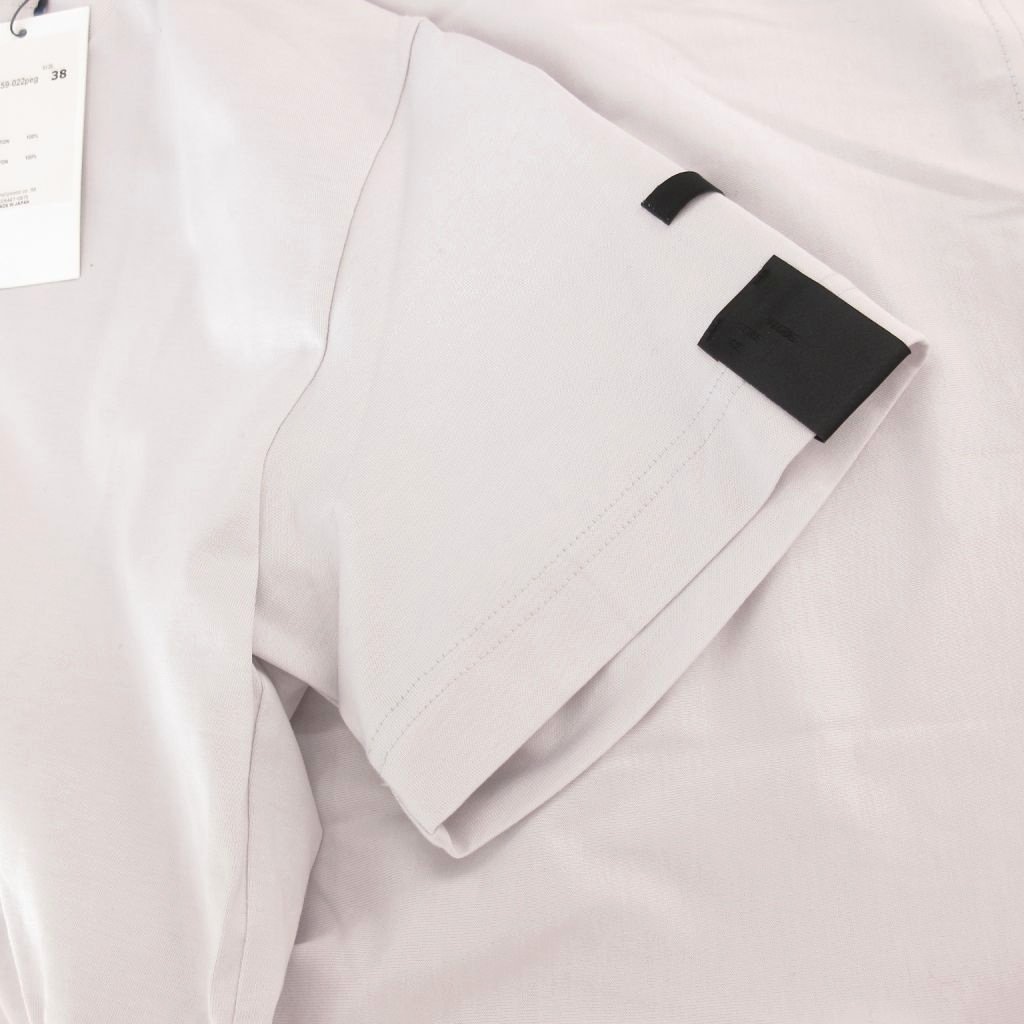 【中古】未使用品 ミスターハリウッド N.HOOLYWOOD タグ付き 25SS Compile Line Tシャツ 半袖 38 ライトグレー /UO 未使用品 ミスターハリウッド N.HOOLYWOOD タグ付き 25SS Compile Line