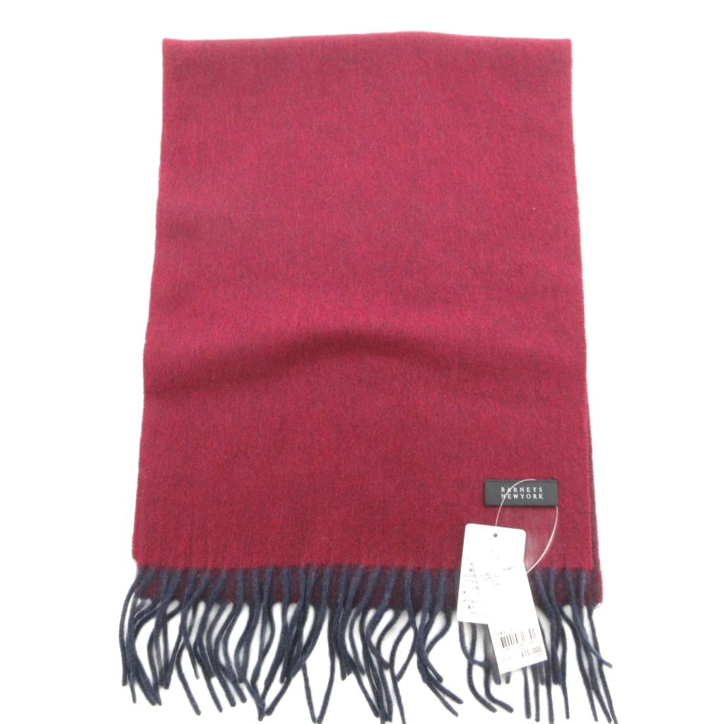 未使用品 バーニーズニューヨーク BARNEYS NEW YORK タグ付き マフラー