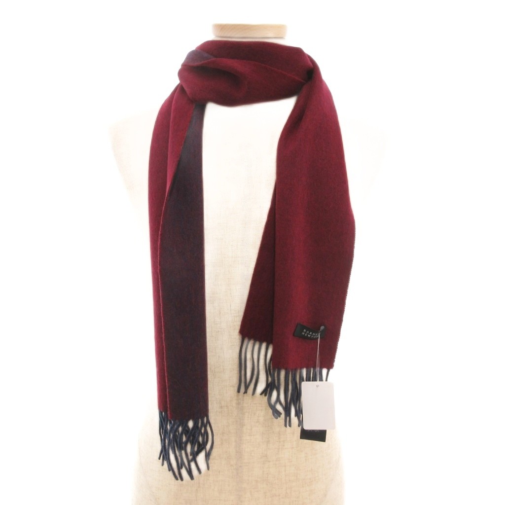 未使用品 バーニーズニューヨーク BARNEYS NEW YORK タグ付き マフラー