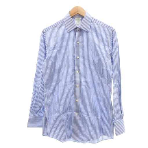ブルックスブラザーズ BROOKS BROTHERS MILANO 長袖シャツ ストライプ