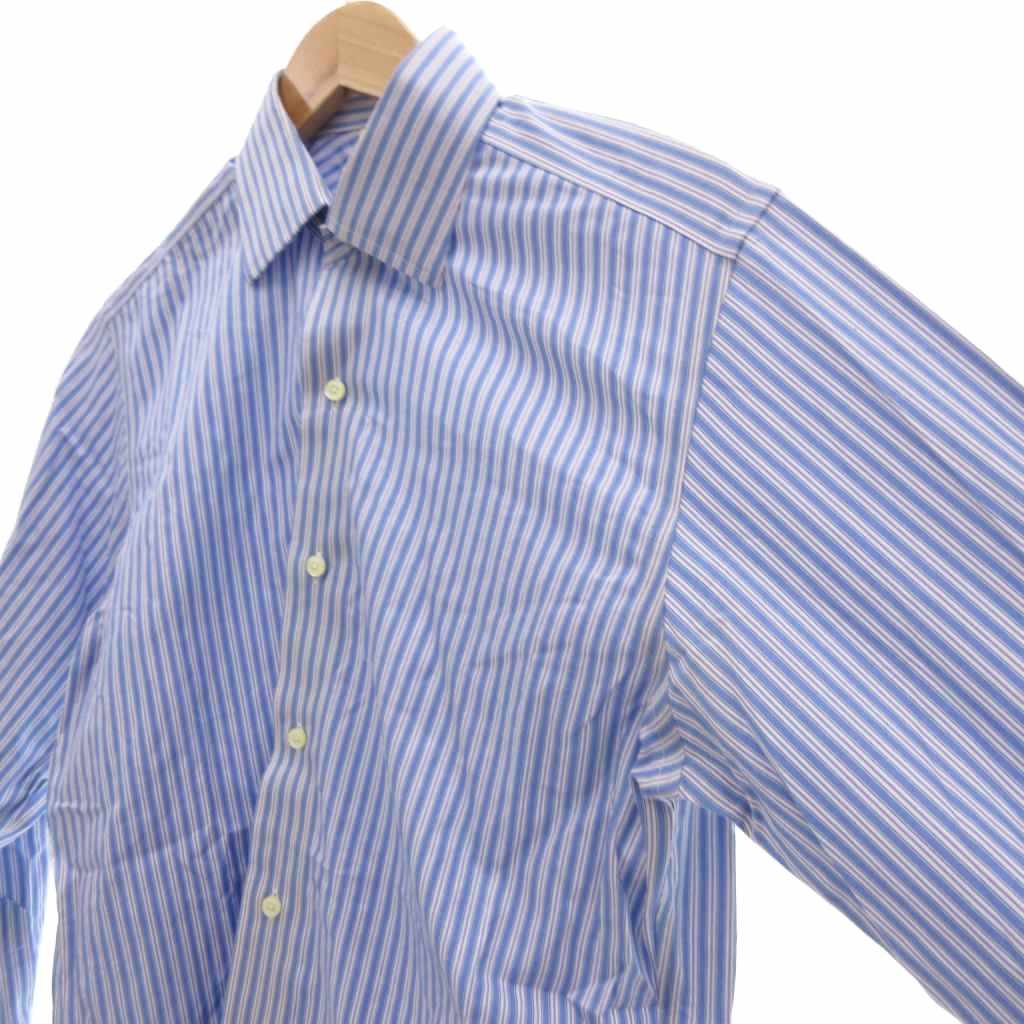 ブルックスブラザーズ BROOKS BROTHERS MILANO 長袖シャツ ストライプ