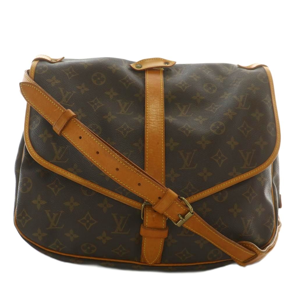 ルイビトン　ソミュール35 ショルダーバッグ モノグラム 楽天市場】【バッグ】LOUIS VUITTON ルイ ヴィトン モノグラム