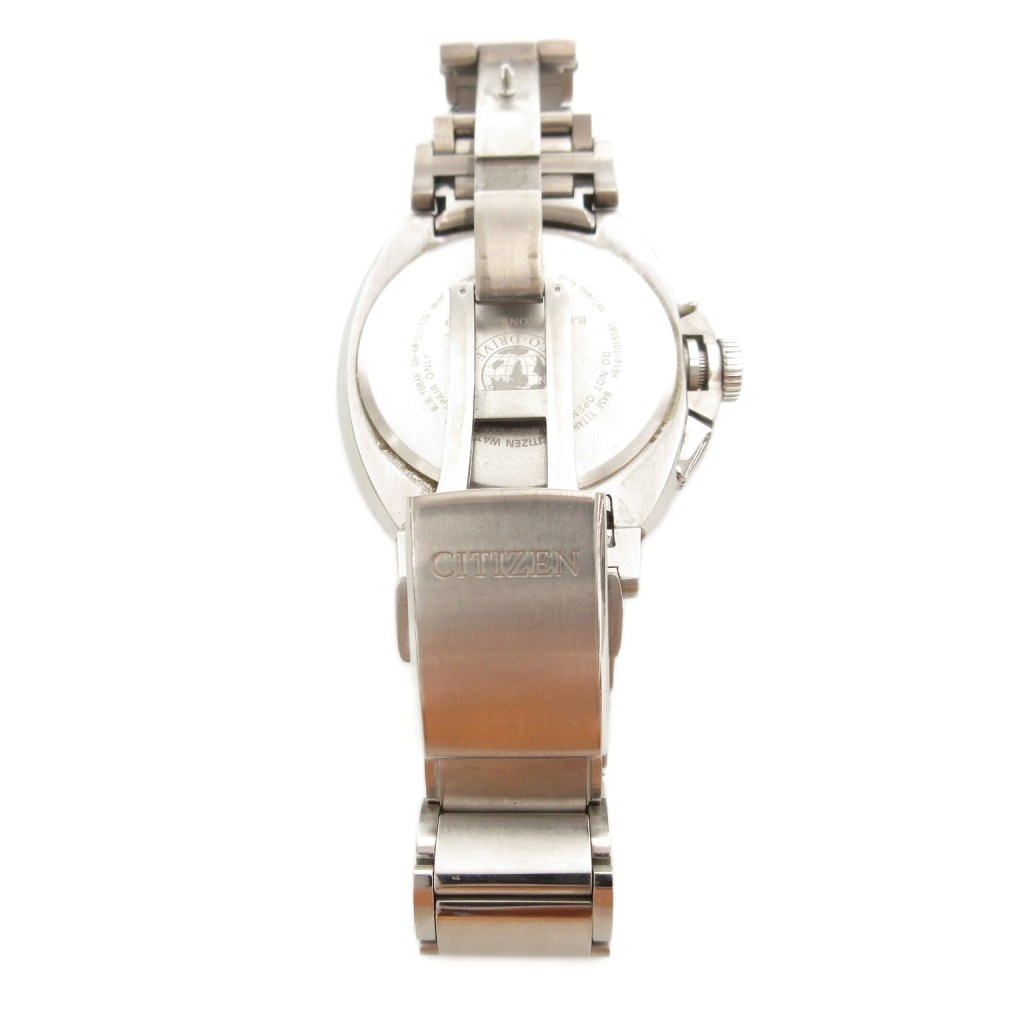 シチズン CITIZEN アテッサ 腕時計 エコドライブ クロノグラフ チタン