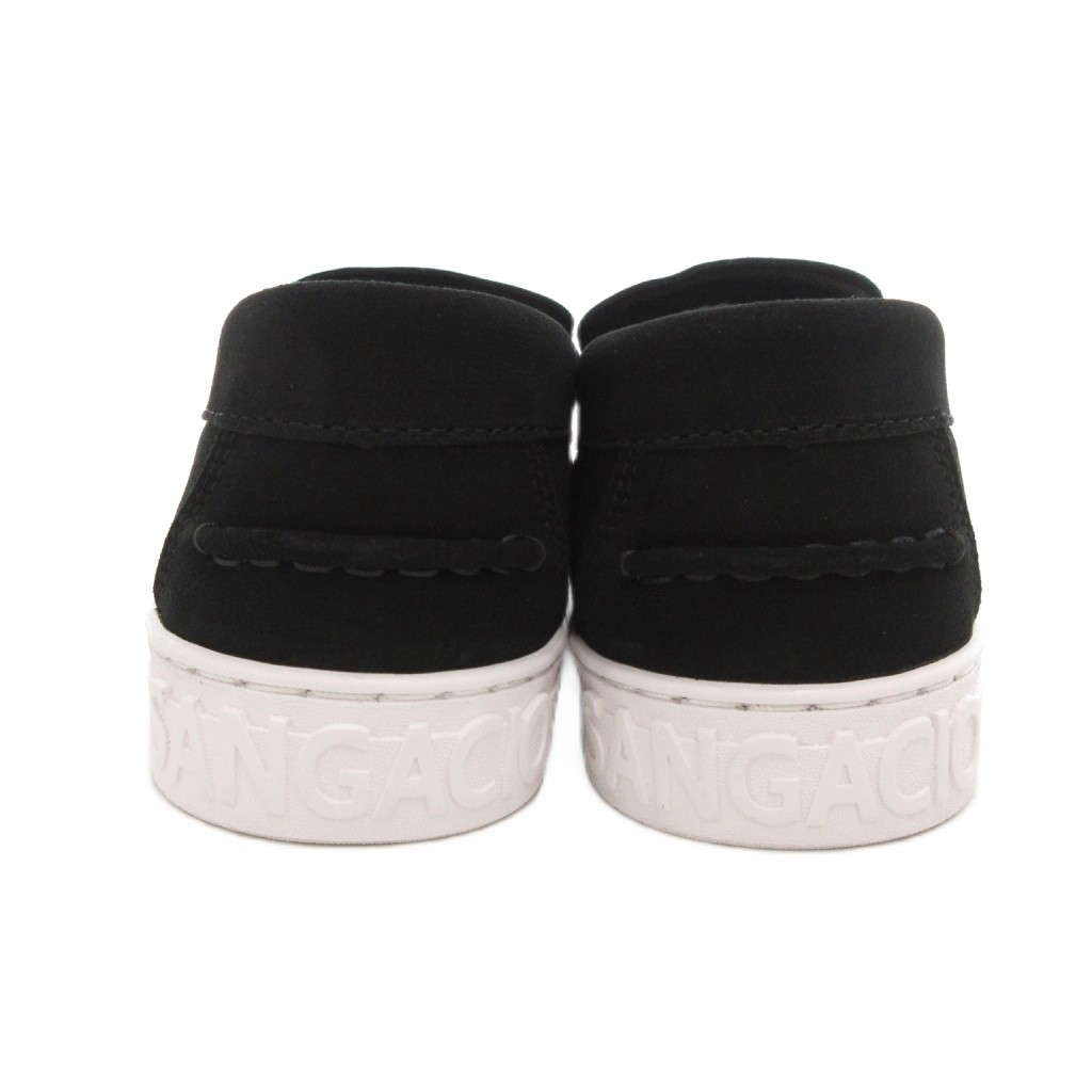 サンガッチョ Sangacio 美品 LOAFER Black ローファー スリッポン にゅ