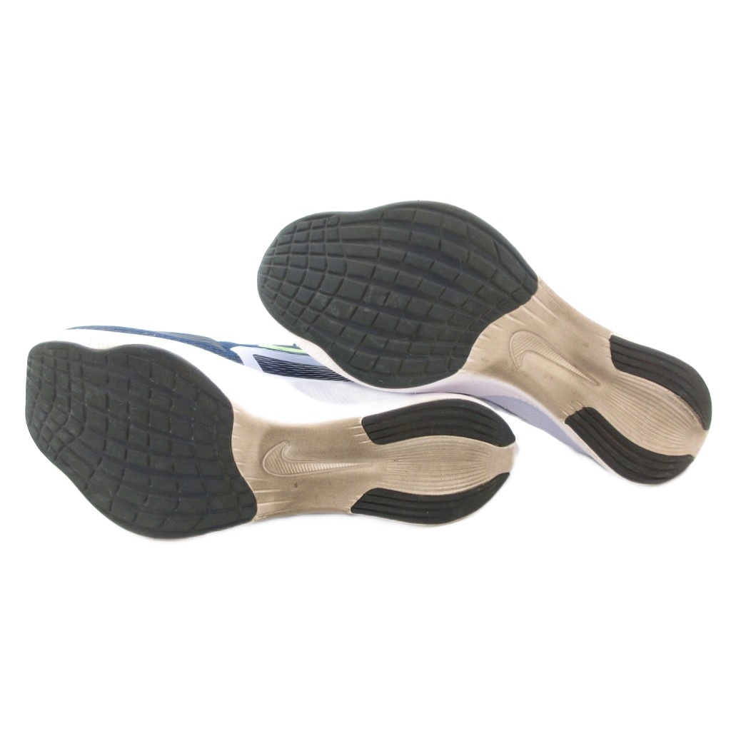 ナイキ NIKE ZOOM FLY 4 ランニングシューズ スニーカー 24.5cm ローカット ロゴ 青 ブルー CT2401-400 /AE レディース