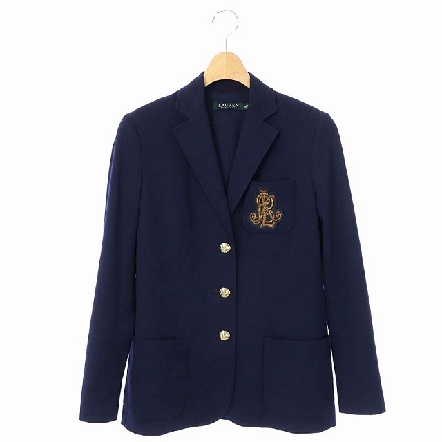 専用！！バーバリー セットアップ ブレザー エンブレム リボン 120 金ボタン バーバリーブレザー ジャケット紺ブレ女の子140 金ボタンエンブレム