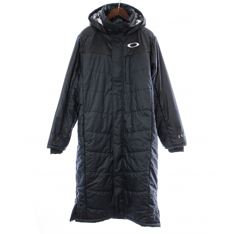オークリー 中綿 スタンドカラー パデットコート ベンチコート 定3.8万  