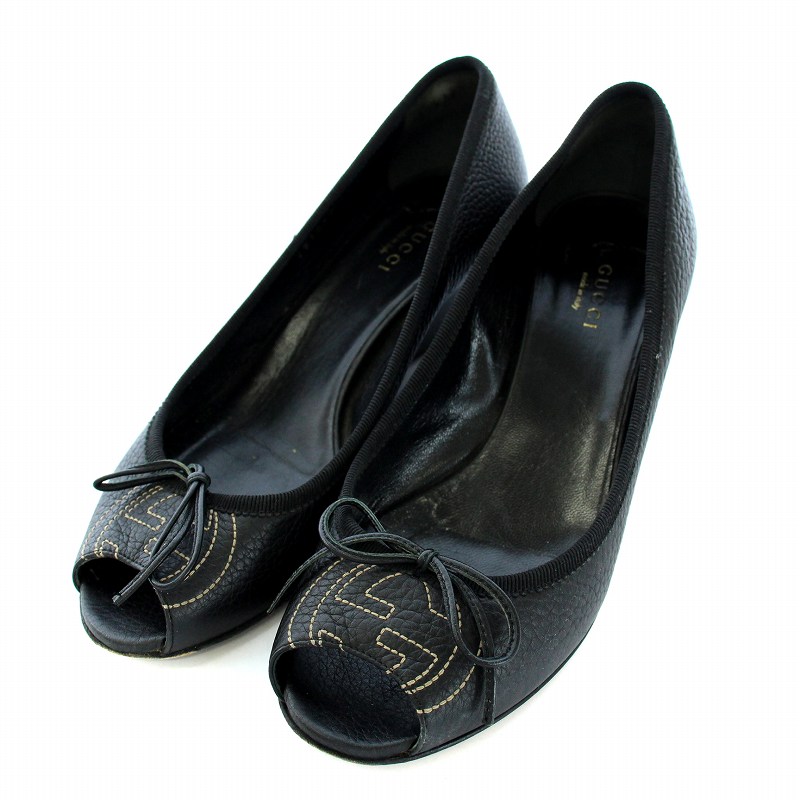 GUCCI グッチ GUCCI パンプス グッチ ブラック パンプス GUCCI グッチ GUCCI パンプス グッチ ブラック パンプス
