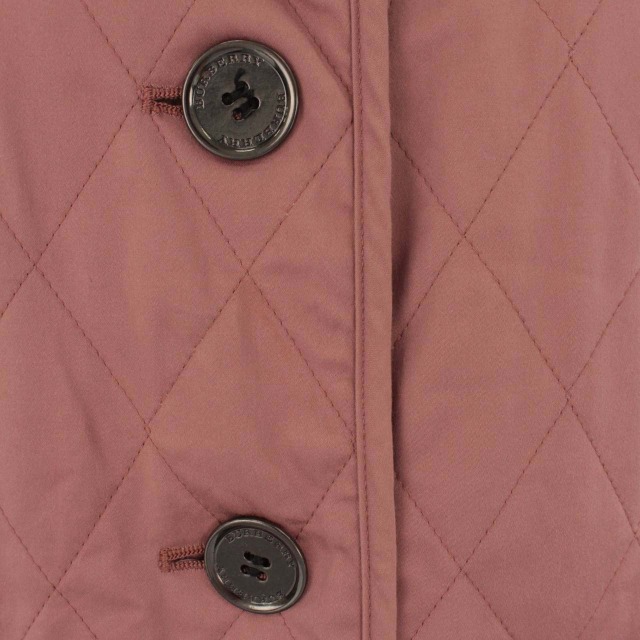 Burberry ジャケット ピンク系 Burberry Girls Seashell Pink Athena Quilted Bomber Jacket