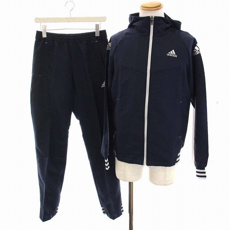 アディダス adidas climalite ジャージ セットアップ 上下 フード 