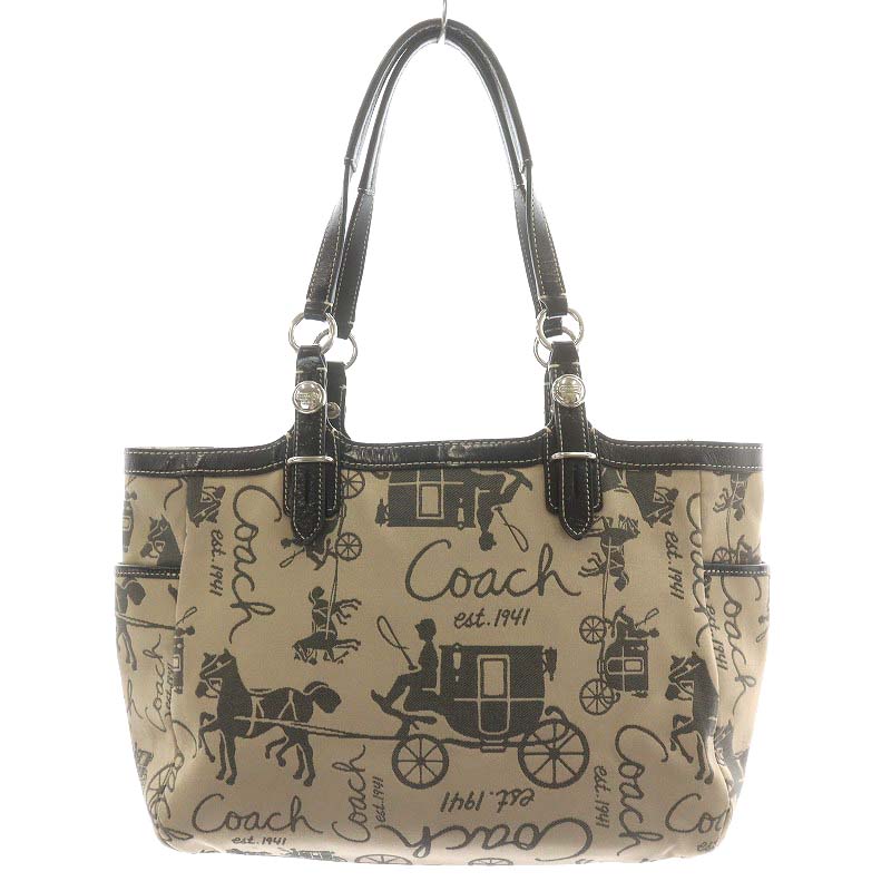 コーチ COACH ホースアンドキャリッジ ハンドバッグ トートバッグ 