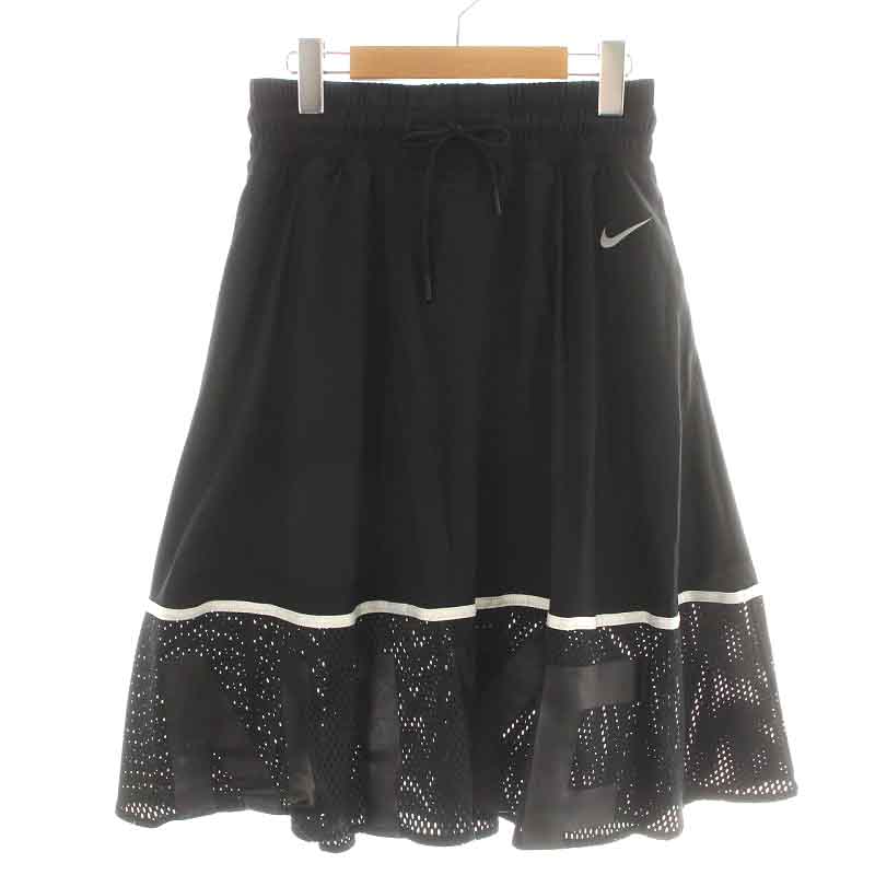Nike sacai フレアスカート M ブラック Sacai プリーツ スカート