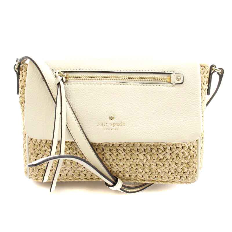 ケイトスペード KATE SPADE ショルダーバッグ ポリエチレン レザー 
