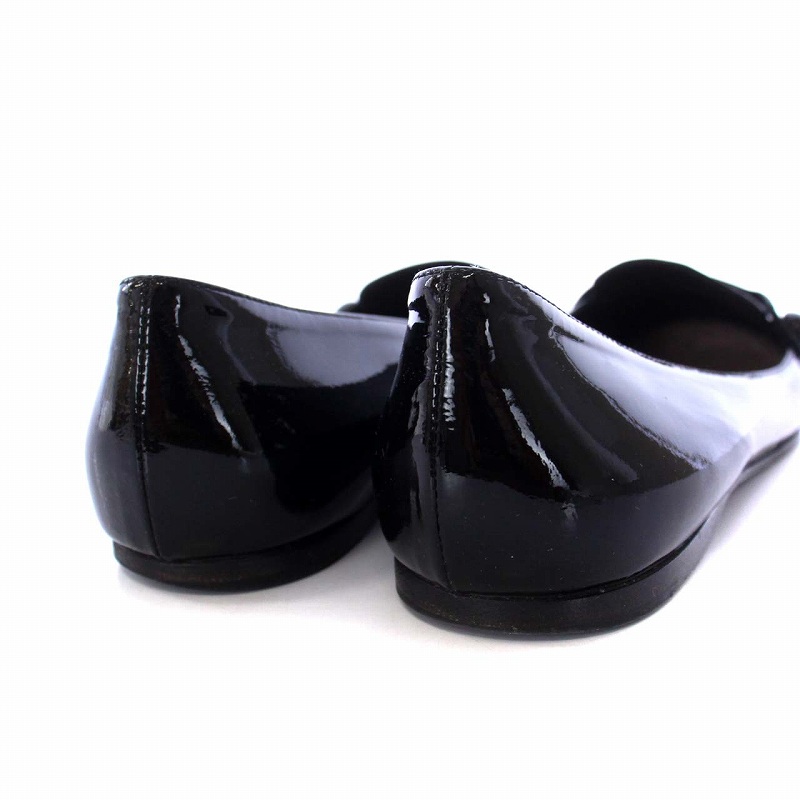 miu miu ブラックエナメルローファー ミュウミュウ Miu Miu MIUMIU ペニーローファー 5D926D B4L