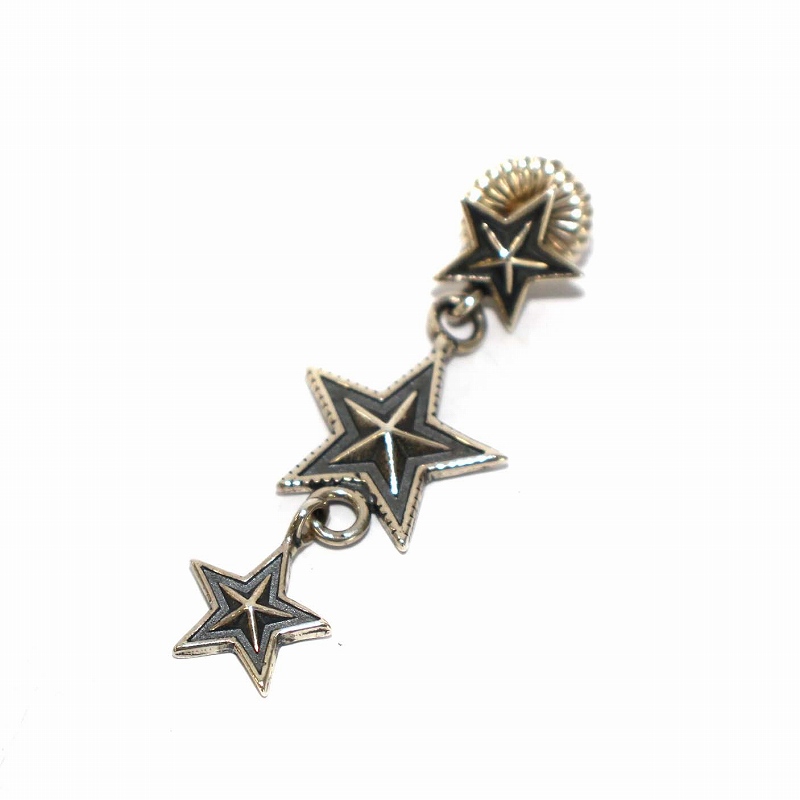 コディサンダーソン CODY SANDERSON 3 STAR DANGLING ピアス 片耳用 
