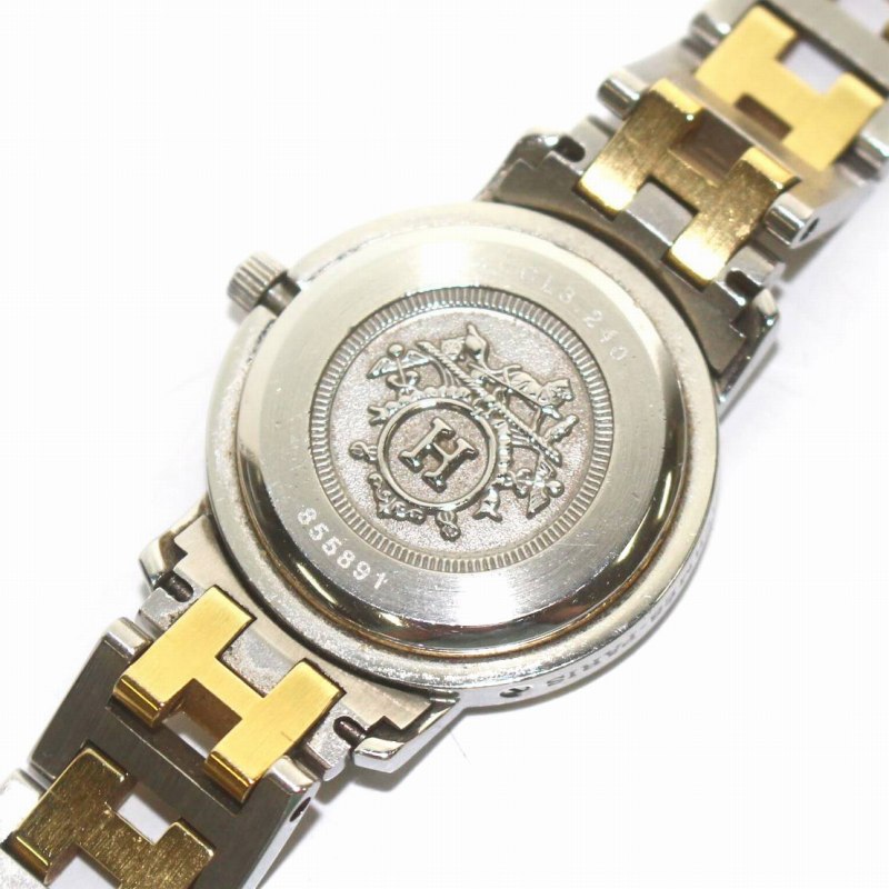 最終値下げ‼️‼️エルメス クリッパー‼️レディースシルバー/ゴールド