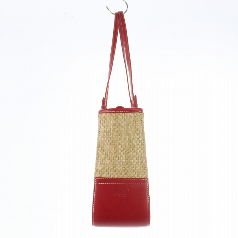 コーチ COACH かごバッグ ストローバッグ ハンドバッグ レザー