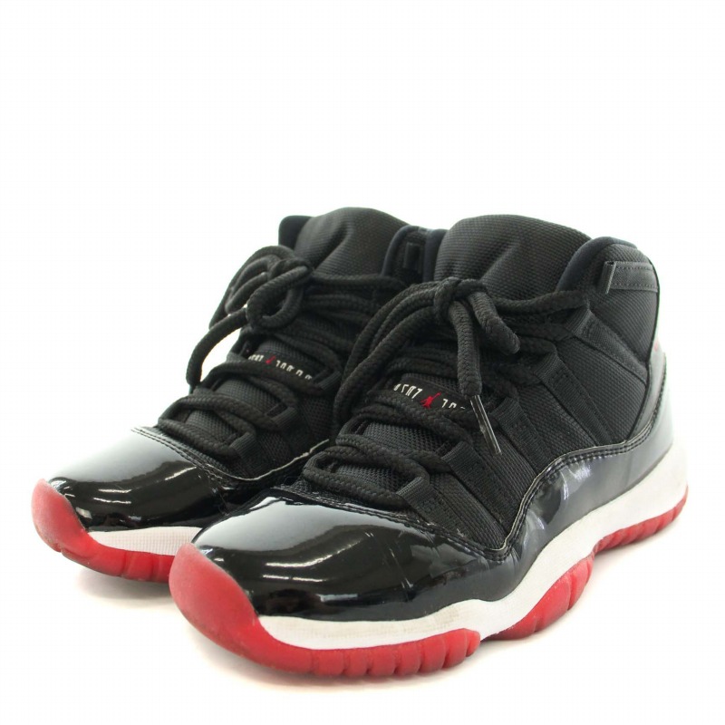 ナイキ NIKE エアジョーダン11GSジュニアブレッド AIR JORDAN 11 RETRO 