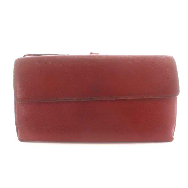 シャネル CHANEL 長財布 二つ折り 小銭入れ Wホック レザー ココボタン