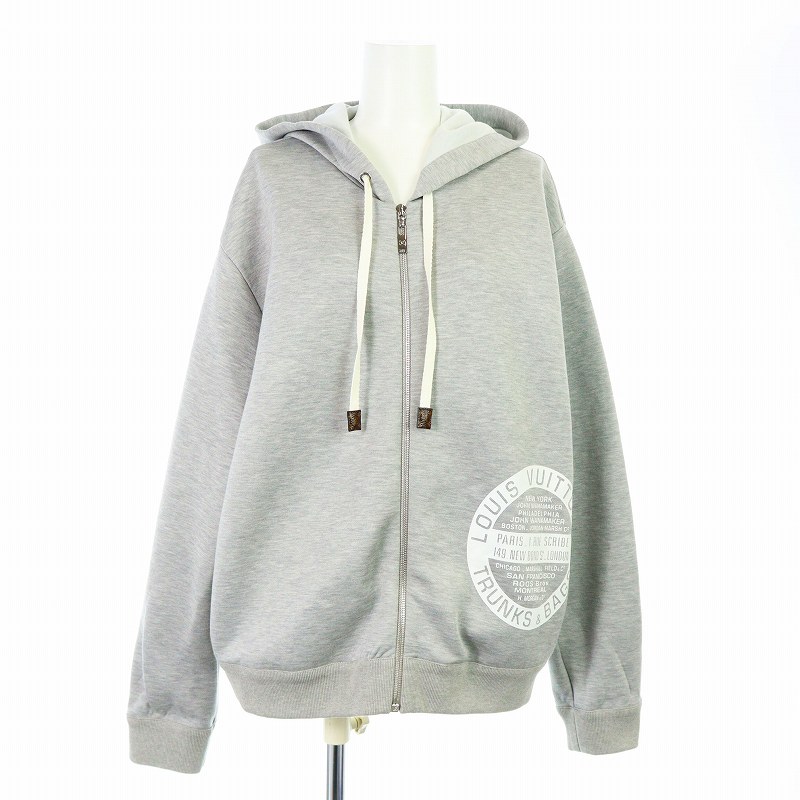 LVスタンプジップアップフーディ ヴィトン LVスタンプ ジップアップ