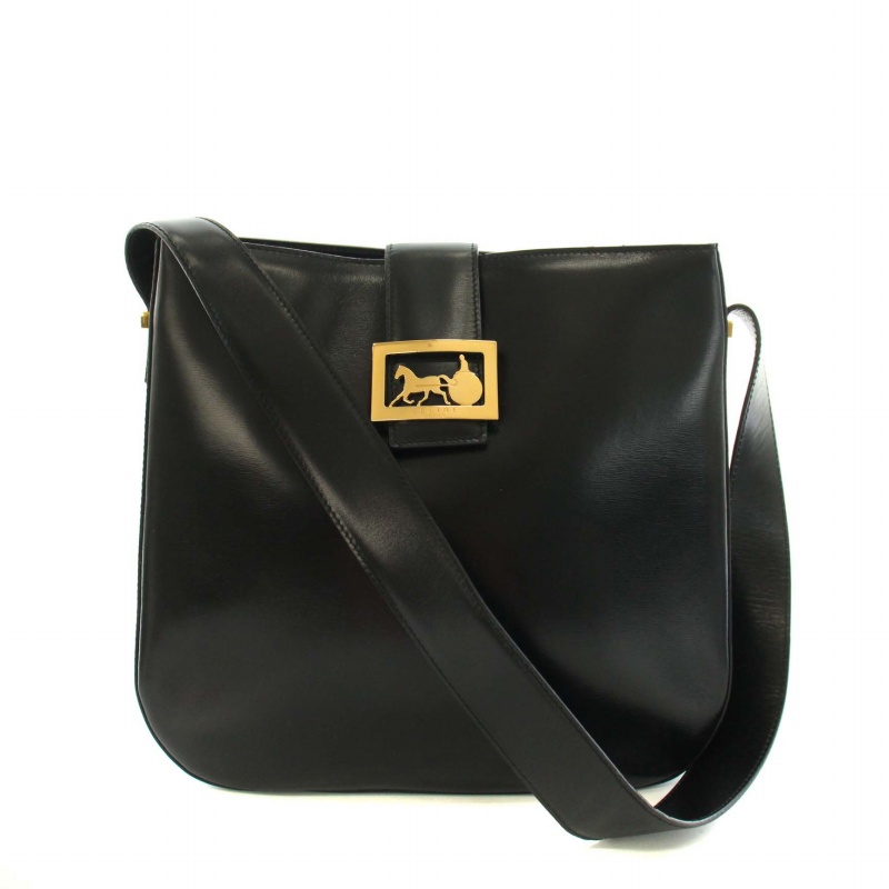 セリーヌ CELINE ホースキャリッジショルダーバッグ ワンショルダー 