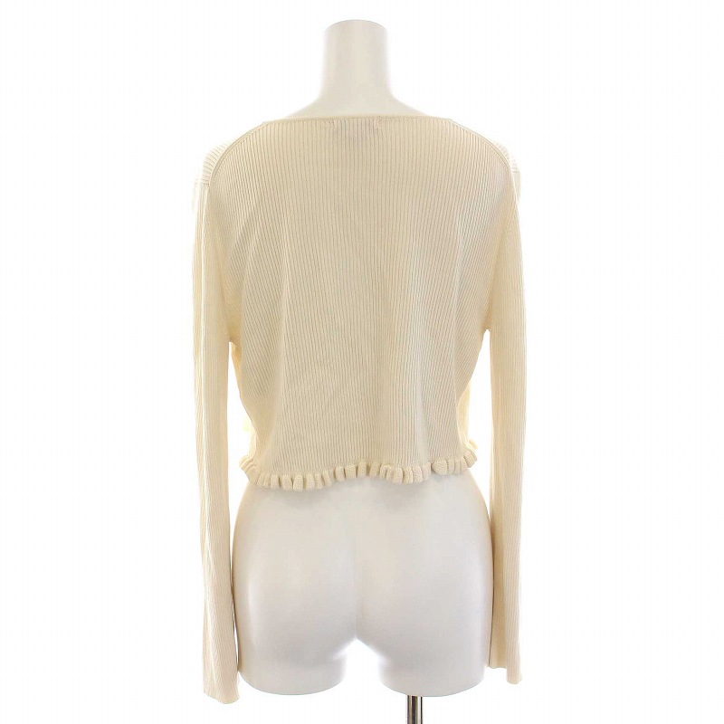 トッカ TOCCA ショート カーディガン ボレロ 長袖 シルク 絹100％ XS  