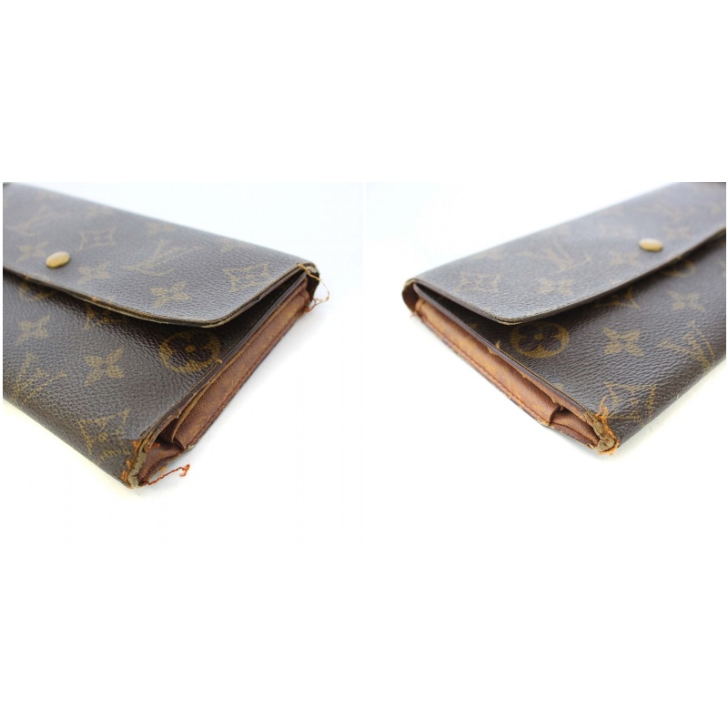 ルイヴィトン LOUIS VUITTON モノグラム ポルト トレゾール 