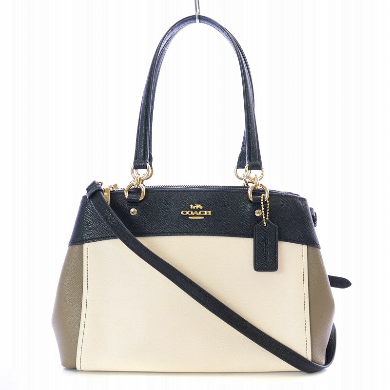 コーチ COACH ショルダーバッグ トートバッグ 2WAY PVCレザー チャーム 