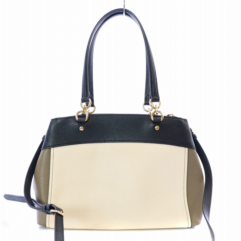 コーチ COACH ショルダーバッグ トートバッグ 2WAY PVCレザー チャーム 
